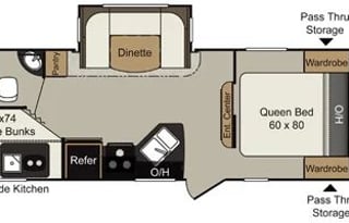 2015 Keystone RV Passport 2400BH Grand Touring