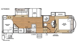 2017 Forest River RV Sandpiper HT 3275DBOK