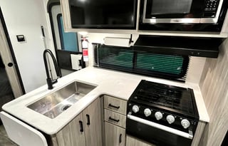 Brand new Keystone Passport Travel Trailer!