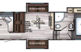 2019 Forest River RV Cherokee Arctic Wolf 305ML6