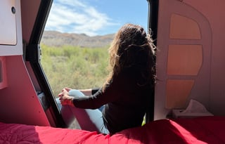 Lucy, 2024 Escapod Voyager Topo2 w/ Roof Top Tent