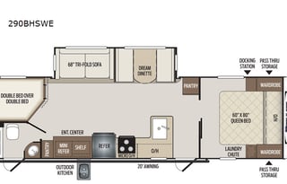 2020 Keystone RV Bullet 290BHSWE