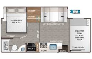 2021 Thor Freedom Elite - Home-like amenities!