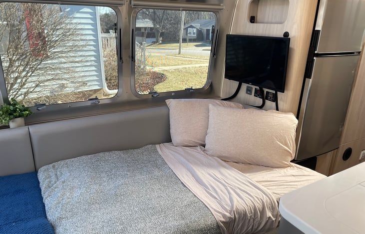 All bedding and pillows included