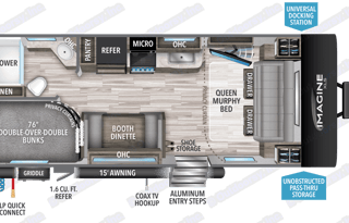 2021 Grand Design Imagine XLS21BHE-A Hunters Haven