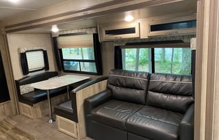 Walk off deck, well stocked, delivered only.