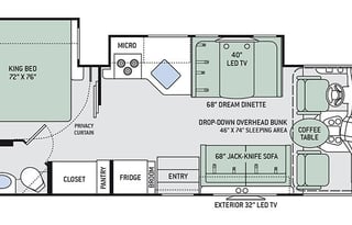 2018 Thor A.C.E. Class A | Sleeps 8 | 28Ft Long
