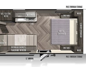 Forest River RV Ozark 1660FQ