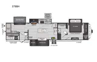 2022 Keystone RV Avalanche 378BH