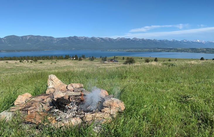 Private Campsite that we ********on request