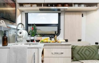 2024 Leisure Van 24 Rear Lounge