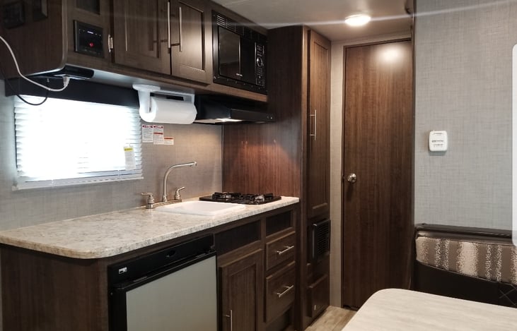 Propane/electric fridge