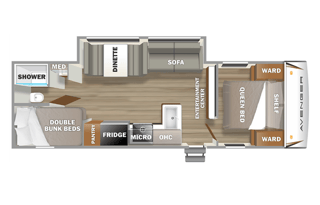 2022 Prime Time RV Avenger 26DBSLE