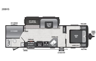 2020 Keystone RV Hideout 28BHS