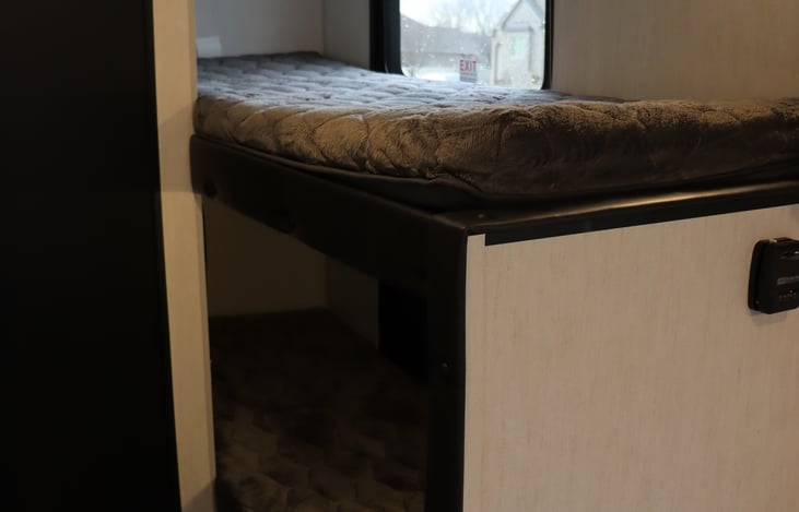 Cot sized bunk beds.