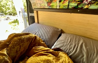 Vagabond Sunrise ~ Home Built Van Solar Freedom!