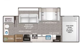Rolling Retreat 2023 Mercedes Thor Four Winds 24LT