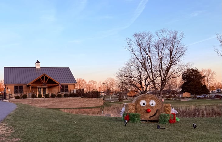 A little Christmas at the Campground.