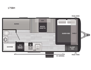 Keystone RV Hideout Sport Single Axle 175BH