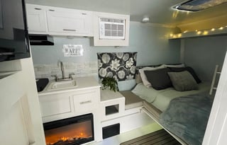 Chris and Keri’s Cozy Camper Getaway