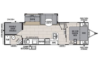 2019 Coachmen Spirit 2963BH
