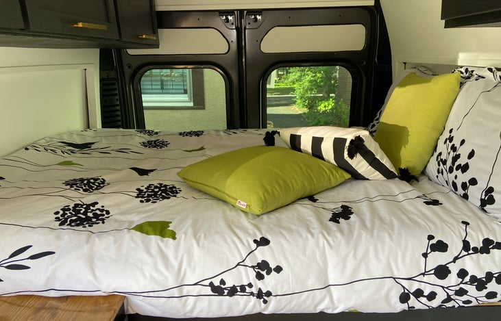 Comfortable for Two: Enjoy a spacious interior with ample room for sleeping, relaxing, and storing all your travel essentials. Perfect for cozy road trips or weekends away.