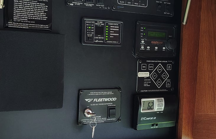 centralized control panel.