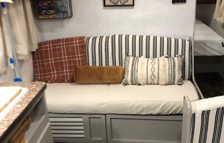 Living room fold out couch