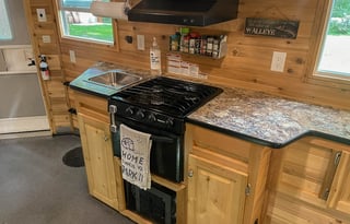 Lake of the Woods Extreme Ice Castle Fish House