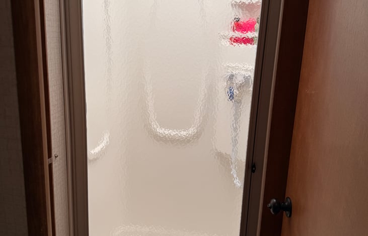 holds 44 gallons of water for LONG HOT showers after  you hike on Alaska's many beautiful trails.