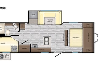 ♣Full size BUNKS♣Sleeps 6♣Private Queen master♣