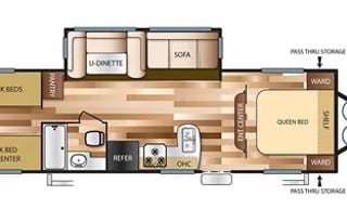 2018 Forest River RV Wildwood 282QBXL