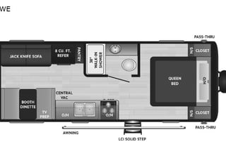 2021 Keystone RV Hideout 20RDWE