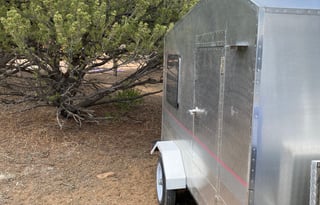 Micro Camper with A/C!! Tow with any vehicle.