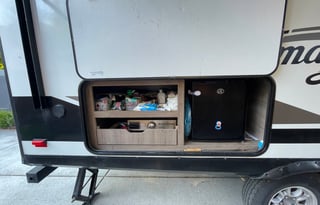 Family Set-up Camper, Ready to Roll Out!