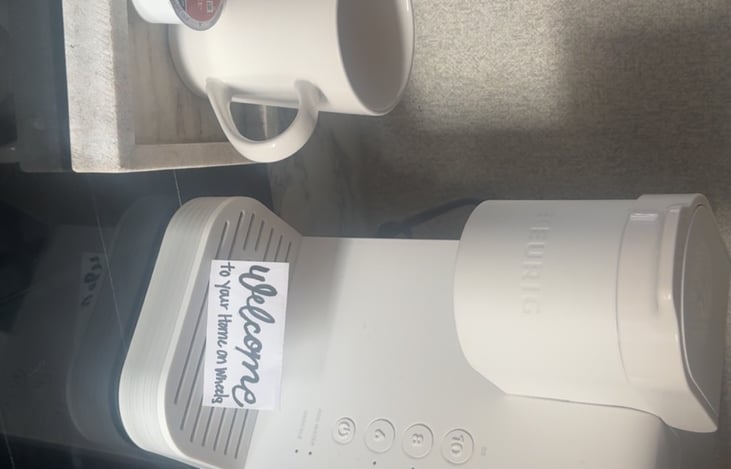 A couple complimentary K-cups