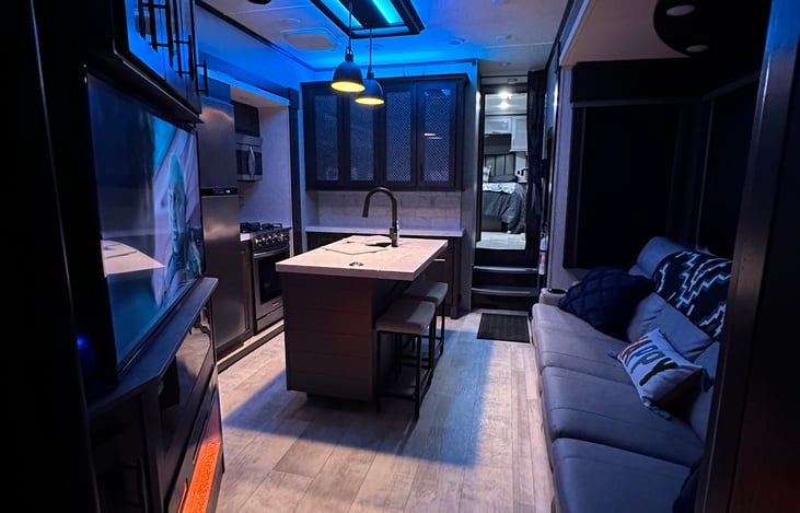 Chandelier & Mood light