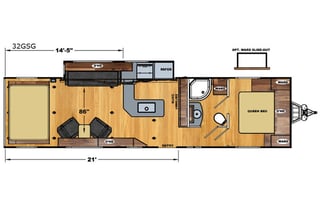 Stockton Lake's Only Toy Hauler!