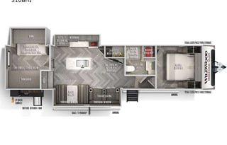 2022 Forest River RV Wildwood Heritage Glen 310BHI