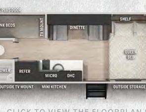 Forest River RV Cherokee Wolf Pup 16BHS