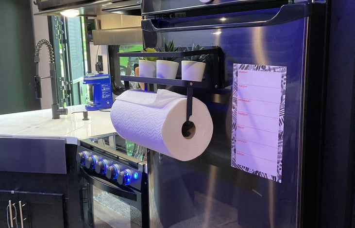 10 cubic foot Fridge with separate freezer.