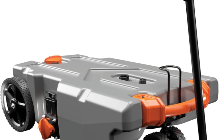 28 gallon portable grey water tank for campsites with no sewer connection Add on