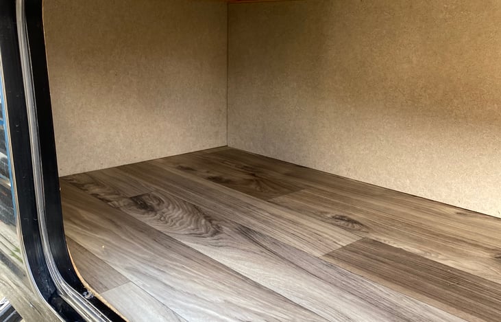 Left side of RV: left storage