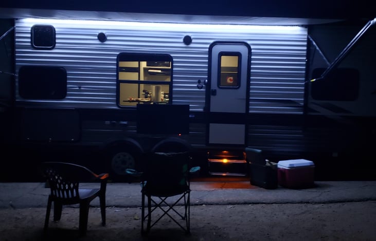 bring a tv and you can watch outside