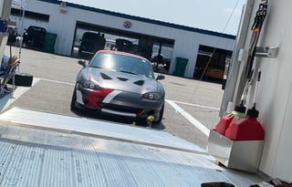 2021 Stealth 8.5x28 Race Car Hauler with room to sleep.