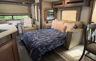 Anytime of the year camping getaway