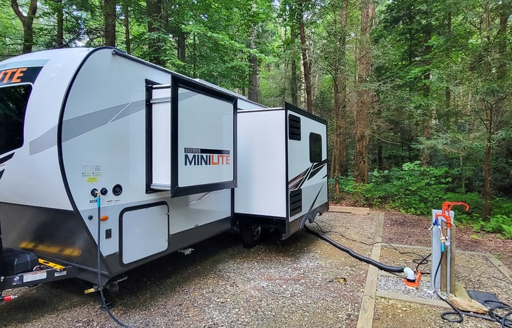 All Hoses and tools needed to dump tanks provided.