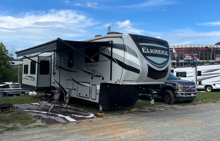 Setup at Bristol Raceway