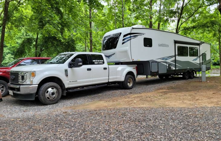 This is at 5 Rivers camp ground in Parsons WV.. Shady Grove side. We absolutely LOVE IT HERE. You can camp right along the river and it is so incredibly beautiful and the kids love it.