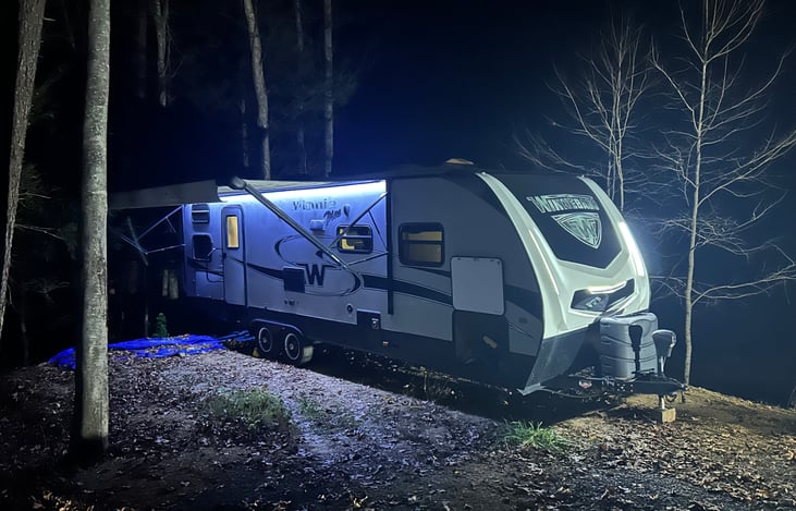 Camp on our property near Townsend, TN with views of the Little River year round. Beautiful setting and convenient location to surrounding areas of the Smokies. Ask for more details